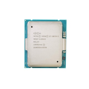 Pour <span class=keywords><strong>processeur</strong></span> Intel Xeon E7-8870V3 2.1GHz 18 cœurs <span class=keywords><strong>LGA</strong></span> <span class=keywords><strong>2011</strong></span> Socket SR21Y CM8066902027604 paquet de plateau serveur utiliser le produit CPU - Product Image 1