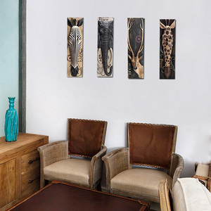 Testa di elefante a parete taverna sala da pranzo decorazione della casa - Product Image 2