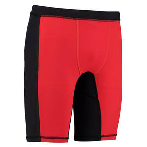 GAF Custom OEM Short de compression solide rouge et noir pour hommes 2023 Short de compression personnalisé de haute qualité pour hommes - Product Image 3