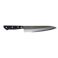 Couteau Santoku Aogami 2 populaire et réputé, manche en bois avec bolster, artisanat japonais K-951, acier Tetsuhiro Aogami 2 Santoku 170 mm