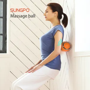 Mini Silikon Faszie Fitness Plyopic Erdnuss Yoga vibrierenden Massage ball