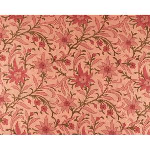 Indian Floral Beige Magenta 100% Cotton Quilting Fabric Lightweight by Yard Quilt Fabric Quilts Bags Curtains Toys Sari Use <b>Boys</b> - Product Image 1