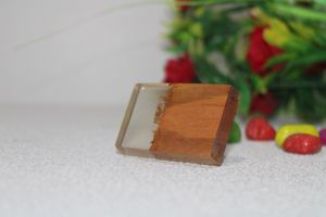 Tirador de resina transparente de madera hecho a mano, último diseño para puerta, cajón, armario, extensible para sala de estar, granja, escuela - Product Image 4