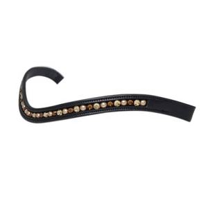 Accesorio de brida de cuero Premium para caballos-Bandas para cejas levantadas Productos para caballos - Product Image 1