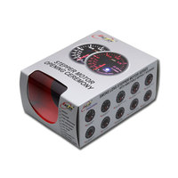 Reloj Digital AMBER de 52 mm para Automóviles de Competición, con 30 Luces LED Externas, Modo de 24 Horas