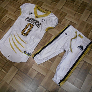 Uniformes de football américain haut de gamme, broderie, tissu sergé respirant, vêtements de football à manches courtes, impression numérique, grande taille - Product Image 4