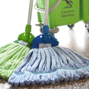 Cao cấp thương mại janitorial Nguồn cung cấp chuyên nghiệp kẹp loại có thể giặt sợi nhỏ chuỗi KENTUCKY sàn lau - Product Image 3