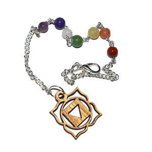 Obtenir chaîne de perles chakra racine en ligne: chaîne de perles chakra racine à vendre pendules en cristal de guérison - Product Image 1