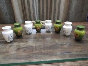 Recuerdo verde de latón impreso, urna funeraria, suministros funerarios, Brassworld, India - Product Image 6