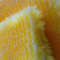 Tissu pour rouleau de peinture, couleur jaune, matériau polyester