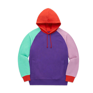 Sweat-shirts d'hiver pour hommes avec empiècements et logo personnalisé, en coton/polaire, écologiques et confortables - Product Image 6