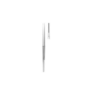 Pinces micro-atraumatiques en acier inoxydable Manuelles 21 cm-8 1/4 pouces Pointe de 1,2 mm Utilisation en chirurgie générale - Product Image 2