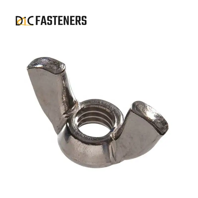 High Quality Cold Forged Metric Stainless Steel Wing Nuts Supplier in Custom Sizes