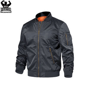 เสื้อแจ็กเก็ตทรงสลิมฟิตขายาวสำหรับชายหญิง,เสื้อบอมเบอร์แจ็คเก็ตผ้าบางน้ำหนักเบาสำหรับใส่เที่ยว - Product Image 3