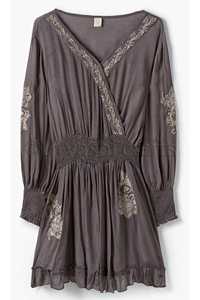 Robe à fleurs style bohème Hippie pour filles, grande taille, style ethnique, broderie florale, manches longues, Chic, en lin, ample, coton, courte, Offre Spéciale - Product Image 4