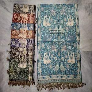Dames Mode Hoge Kwaliteit Ontwerper Viscose Pashmina Sjaals/Sjaals Voor Winter Groothandel Uit India