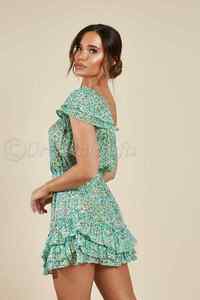 Vestidos de Noche asimétricos de un hombro para mujer, elegante, a la cintura, con borlas, Sexy, Midi, para fiesta de noche, gran oferta - Product Image 4