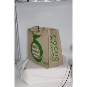 Eco Friendly Reusable Highly Durable Jute <b>Bag</b> with Soft <b>Cotton</b> Handle for Grocery Shopping at Bulk Personalized Custom Tote <b>Bag</b> - Product Image 3