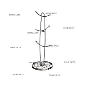 Porte-gobelet en métal de conception nouvelle en or rose, pour la maison et l'hôtellerie, présentoir à gobelets en verre par Home Arts - Product Image 5