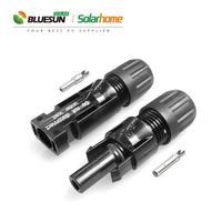 Connecteurs avec câble solaire, 4 mm², 5 pièces, connecteurs pv pour panneau solaire, alimentation dc