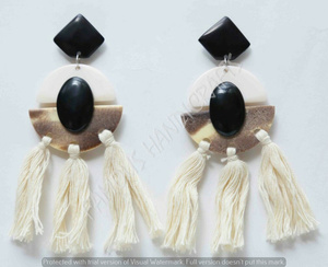 Pendientes de resina personalizados, joyería para mujeres y niñas, regalos, venta al por mayor - Product Image 2
