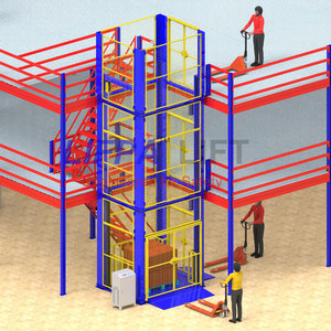 Ascensore Industriale Idraulico Elettrico da 3000kg - Product Image 1