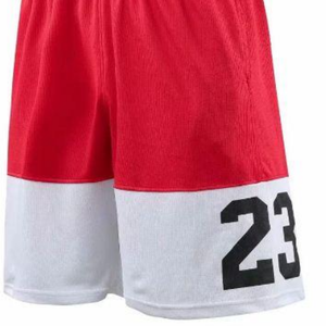 Pantalones cortos de baloncesto de malla de poliéster para hombre al por mayor con nuevo estilo de bolsillo - Product Image 2