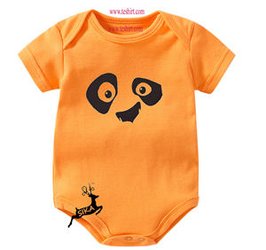 Peleles de algodón orgánico para bebé, venta al por mayor, ropa con estampado personalizado, mono de algodón orgánico para bebé recién nacido - Product Image 3
