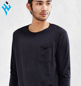 Nueva camiseta de gimnasio sostenible con cuello redondo para hombre, Camiseta deportiva informal bordada e impresa personalizada de alta calidad para hombre - Product Image 4