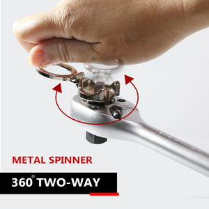 1/2 "3/8" 72 Răng Ratchet Cờ Lê Cờ Lê Ổ Cắm Điều Khiển New Tay Công Cụ Đài Loan Thực Hiện LEMATCE - Product Image 3