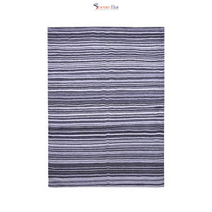 Tapis tissés d'intérieur en laine et coton de qualité supérieure du fabricant indien Dernier design élégant avec support en latex pour les acheteurs en gros - Product Image 1
