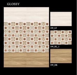 กระเบื้องบุผนังแบบดิจิทัลกระเบื้องบุผนังผิวมันวาวและด้าน30x45cm - Product Image 1