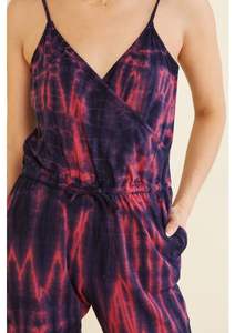 2022 nueva llegada señoras sin mangas Tie Dye mono de una pieza tejido Floral Casual ropa hasta el suelo dulce DISEÑO DE llamarada completa - Product Image 3