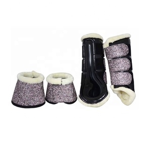 Juego de botas de caballo de cuero de la mejor calidad Fabricantes - Product Image 5