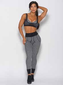 Mallas para correr para mujer, pantalones de jogging hechos a medida, mallas sin costuras de material de algodón, leggings informales para chicas - Product Image 2