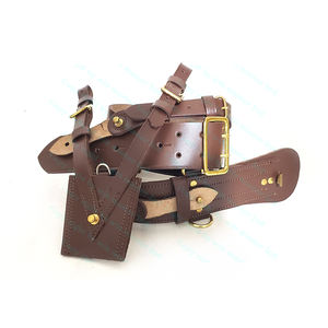 Ceinture d'officier Sam Browne Win Master Brown avec sangle croisée, ceinture de cérémonie - Product Image 3
