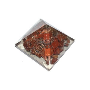 Supplier of Red Jasper Small Orgone Pyramids : Red Jasper Small Orgone Pyramids for Sale - Product Image 1