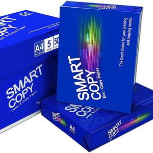 SMART COPY <b>A4</b> Copy <b>Paper</b> 500 Sheets Ream <b>White</b> Eco-Friendly Laser Printer <b>Paper</b> - Product Image 1