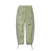 iets frans… Green Nylon Pull-On Wind Pants - green L at Urban Outfitters |  Compare | Trinity Leeds