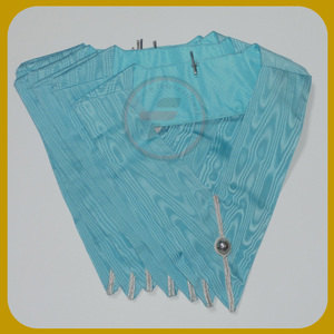 Tablier maçonnique en tissu de cuir fait à la main Lodge Master brodé collier manchette bijoux franc-maçon couture couture Regalia - Product Image 6