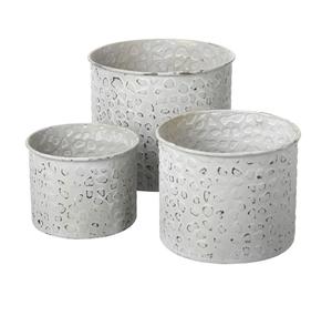 Meilleure conception supérieure meilleur Exportateur de gros de jardinière en métal de fer en forme de seau de conception antique d'Inde - Product Image 5