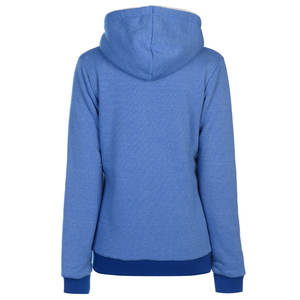 Venta al por mayor de sudaderas con capucha personalizadas para mujer Invierno 2022 Sudadera con capucha larga polar de poliéster/algodón de gran tamaño - Product Image 6