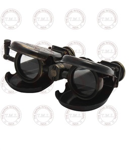 Jumelles pliantes nautiques victoriennes en laiton antique, monocular, en métal fait main, TMI TM14026, objet de collection vintage - Product Image 2