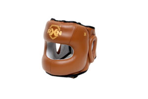 Casco de boxeo de cuero PU con logotipo personalizado al por mayor con diseño de protector bucal para entrenamiento y lucha - Product Image 5