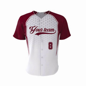 Chemise de maillot de baseball de softball en polyester pour hommes avec logo personnalisé du fabricant pakistanais vêtements de softball imprimés respirants de grande taille - Product Image 6