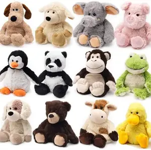 Tùy chỉnh trọng Plush Đồ chơi thú nhồi bông Voi khủng long tùy chỉnh lò vi sóng nước nóng Fluffy mềm Thú nhồi bông sang trọng