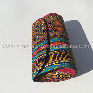 กระเป๋าสตางค์แอฟริกันสไตล์อังการา,กระเป๋าคลัทช์แอฟริกันกระเป๋า Dashiki กระเป๋ามังสวิรัติกล่องผ้าคอตตอนกระเป๋าคลัทช์กระเป๋า Dashiki - Product Image 5