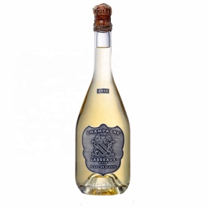 ALANEX Hungary Custom Metal <b>Label</b> Waterproof Adhesive Sticker for Premium for Champagne Bottles <b>Packaging</b> Solution - Product Image 1