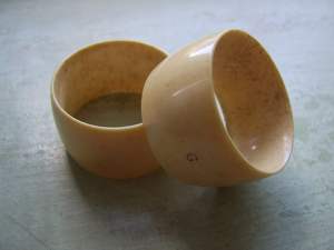 Anneau de serviette en laiton pour mariage, incrustation d'os et résine, à carreaux, taille personnalisée et prix bon marché - Product Image 5