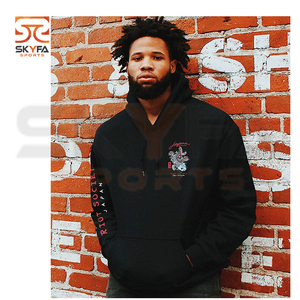 Sweat à capuche personnalisé en coton/polyester pour hommes et femmes - Product Image 5